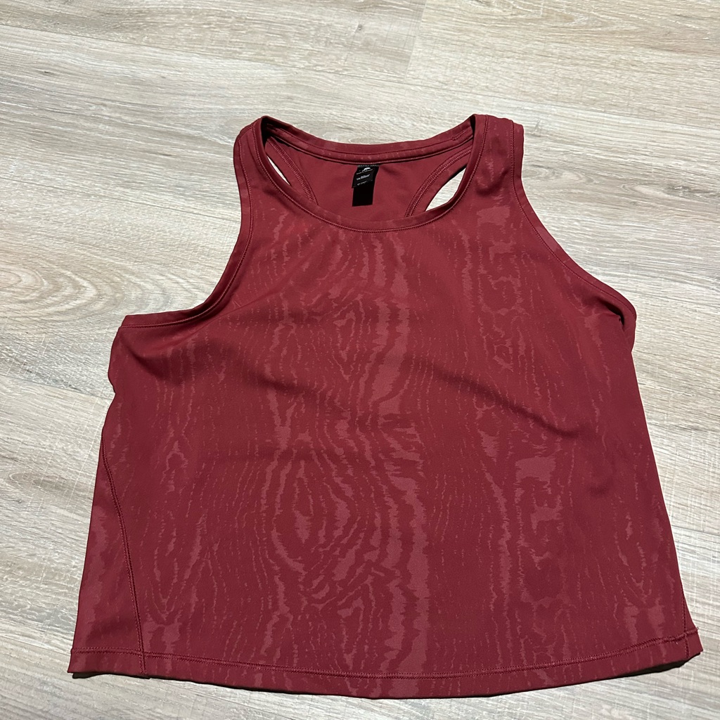 Women's Burgundy Tank Top By 90 Degrees By Reflex
